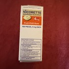 Nicorette 4mg Nicotine Gum  Fruit Chill  100ct  Factory Sealed  Exp  09 2028