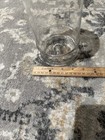 Antique Hand Blown Clear Glass Heavy Apothecary Canister Pantry Jar W Lid  10x5
