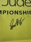 Scottie Scheffler Signed 2025 Fedex St  Jude Championship Auto Golf Flag Psa Coa
