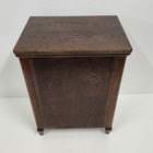 High Quality Pfaff 130 Sewing Machine Oak Parlor Cabinet Treadle 1952 