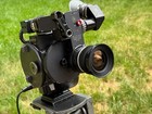 Crystal Sync Reflexed 35mm Eyemo Nikon Mount Motion Picture Film Camera Vid Tap 