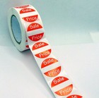 1 000 Red   White Adhesive Labels Marked Sale Price W  Pen Tags Stickers 2 Rolls