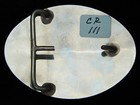 Pl29171  nos  Vintage 1970s   ornamental   Engraved Western   Cowboy Belt Buckle