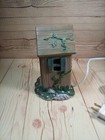 Ceramic Lighted Country Bath Outhouse Night Light Vintage Novelty New In Box