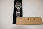 Vintage Clear  Glass  Dome Shaped    Decanter bottle Stopper Only