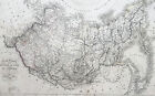 1825 Louis Vivien Large Antique Map Of Siberia Or Russia In Asia