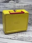 Vtg 1978 Mork   Mindy Yellow Plastic Lunchbox With Original Thermos Nanu Nanu    