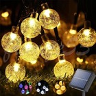 50 Led Solar String Lights Patio Party Yard Garden Wedding Waterproof Outdoor