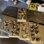 Lot Of Vintage Potentiometers From Ed Long Audio Engineer Famous    Push Pull