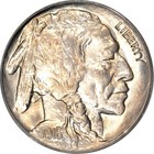 1916 5c Buffalo Nickel Pcgs Ms64