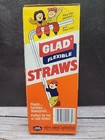 Vintage Straws Glad 40 Count Made In Usa Union Carbide 