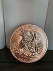 1 Oz Walking Liberty  999 Copper Round 