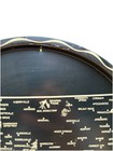 Vintage 11    State   Flower Travel Souvenir Tin Metal Tray Plate     Arkansas