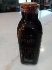 Vintage Thompson   Taylor Root Beer Extract Glass Bottle In Original Box Nos   