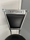 Craftsman Vintage Stool Hydraulic Chair With Double Wrench Back Rest