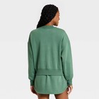 Women s Airy Sleek Pique Crewneck Sweatshirt All In Motion