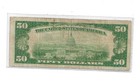  50 Honolulu Hawai i Bishop First National Bank Note Series 1929