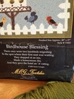 M   G Textiles Birdhouse Blessing Rug Hooking Kit 73002 Pattern Yarn Guide