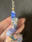 Cynthia Chuang   Signed    jewelry 10    Porcelain Snake Stick Pin