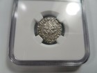 Levon I Armenia Ngc Au Silver Tram Medieval Knights Templar Crusader Cross Lion