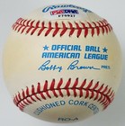 Juan Gonzalez Signed Autograph Auto Oal Bobby Brown Baseball Psa Dna Rangers 