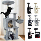 49  Cat Tree For Indoor Cats kitten Tree  Tower With Scratch Post basket condo
