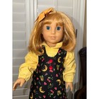 American Girl Doll Nellie Strawberry Blonde Blue Eyes Freckles Retired