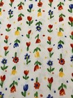 Tulip Print Quilt Craft 100  Cotton Fabric 1 Yd X 42    New