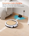 Ilife V5s Plus Robot Vacuum And Mop Combo - Gold