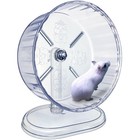 Silent Hamster Exercise Wheel Adjustable Stand Transparent 9 5 Inch Quiet Pet