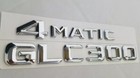 Glc300   4matic Mercedes Rear Trunk Nameplate Badge Emblems Numbers Letters