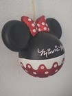 New  Disney Parks Christmas Ornament  minnie  Mouse Bow  rare  
