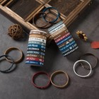 20 Pcs Bible Verse Silicone Wristbands Christian Scripture Bands