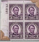 Us Scott 653 632-639 Fourth Bureau Rotary 1 2c-7c Plate Blocks Of 4 Mnh Page
