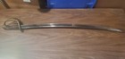    antique 1877 French M1822 Cavalry Saber - Dated Spine - Inspector Marks - Heavy