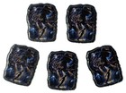5 Pc Michael Jackson - Acrylic Flatback Charms - For Badge Reels - Pens - Crafts