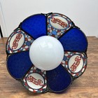  rare  Vintage Pepsi Cola  tiffany Stained Glass   plastic  Hanging Lamp Light