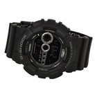 Casio Men s Watch G-shock X-large G World Timer Round Black Resin Strap Gd100-1b