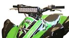 Lonestar Racing Lsr Atv Steering Stem 10  Light Bar Mount Black Universal