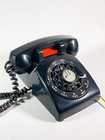 Northern Electric 500 Bell Canada Rotary Dial Telephone 1960 Vintage Black