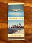 American President Lines Matchbook Cover Shipping Trans Pacific Ship Travel Boat
