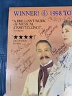 Cast Signed  Ragtime  The Musical  Broadway Window Card poster