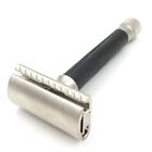 Parker Variant Adjustable Safety Razor   5 Double Edge Blades - Graphite Finish