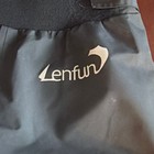 Lenfun Neoprene Kayak Paddling Dry Pants Black Size L Unisex Adjustable Braces