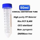 Lab 50ml Centrifuge Tubes  sterile Conical Screw Cap Vial Tubes leak-proof Caps