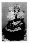 1 12 Scale Dollhouse Doll Pattern Victorian Grandma W toddler Ps548 