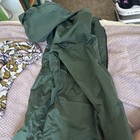 Lomon Green Hooded Zip Lightweight Jacket With Pockets For Women