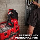 Milwaukee M18 Brushless Packout Fan  bare Tool 
