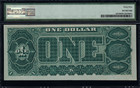 1890  1 Treasury Note Fr-347 - Stanton - Graded Pmg 45
