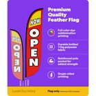 Feather Flag Banner - 12 Feet Tall Advertising Sign Swooper Flag Only No Poles -